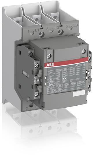 ABB 1SFL427001R3311 Контактор AF116-30-11-33, катушка 100-250В AC/DC с интерфейсом для подключения к ПЛК
