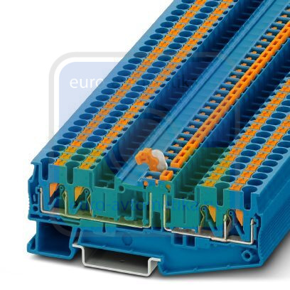 Phoenix contact 3210191 PT 2,5-QUATTRO-MTB BU Клеммы с ножевыми размыкателями