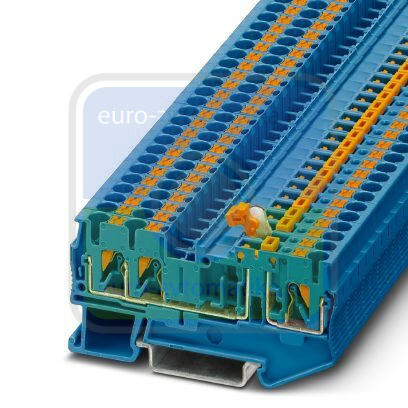 Phoenix contact 3211663 PT 2,5-TWIN-MT BU Клеммы с ножевыми размыкателями