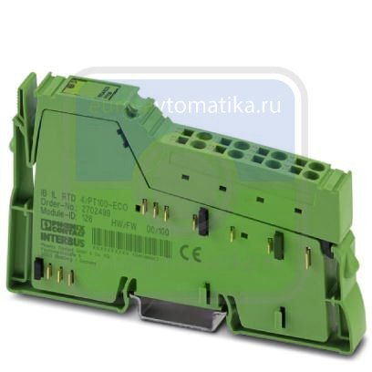 Phoenix contact 2702499 IB IL RTD 4/PT100-ECO Клеммы Inline