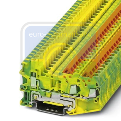 Phoenix contact 3050060 QTCU 1,5-TWIN-PE Клемма защитного провода