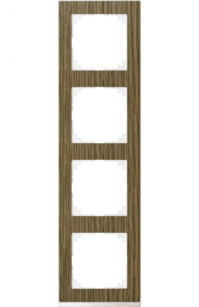 Schneider Electric MTN4040-3674 MERTEN M-Pure Decor РАМКА 4 поста, ДУБ/БРИЛЛИАНТОВЫЙ БЕЛЫЙ, SM Schneider Electric MTN4040-3674 MERTEN M-Pure Decor РАМКА 4 поста, ДУБ/БРИЛЛИАНТОВЫЙ БЕЛЫЙ, SM