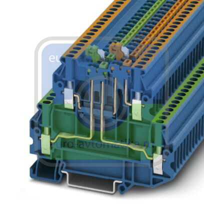 Phoenix contact 3044680 UTT 2,5-2MT BU Клеммы с ножевыми размыкателями