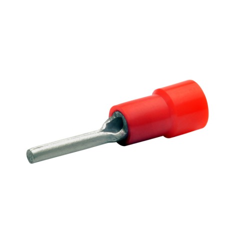 KLEMSAN 592010Z Наконечник изол. 0,5-1,5мм.кв., штыревой; KIK 1/1,5