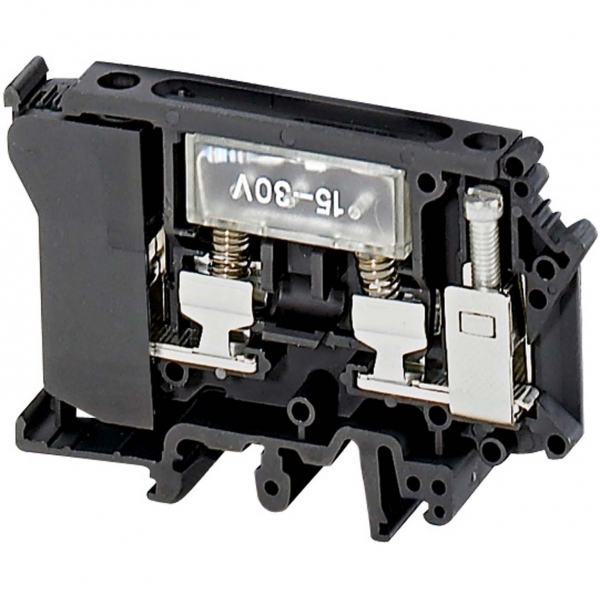Schneider Electric NSYTRV42SF6LD КЛЕММНИК ВИНТОВОЙ, С ПРЕДОХР, ДЛЯ 6.3x32ММ, С ИНДИКАТ 12-30V, 2ТЧК, 6ММ?