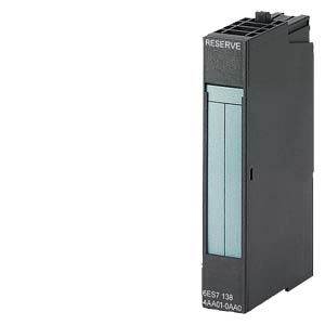 SIMATIC DP, 5 РЕЗЕРВИРУЮЩИХ МОДУЛЕЙ ДЛЯ ET 200S, 15 ММ ШИРИНА, ДЛЯ ЗАНЯТИЯ НЕИСПОЛЬЗУЕМЫХ РАЗЪЕМОВ, УПАКОВКА ИЗ 5 ШТУК SIMATIC DP, 5 РЕЗЕРВИРУЮЩИХ МОДУЛЕЙ ДЛЯ ET 200S, 15 ММ ШИРИНА, ДЛЯ ЗАНЯТИЯ НЕИСПОЛЬЗУЕМЫХ РАЗЪЕМОВ, УПАКОВКА ИЗ 5 ШТУК