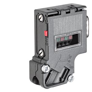 SIMATIC DP, ШИННЫЙ СОЕДИНИТЕЛЬ ДЛЯ ПОДКЛЮЧЕНИЯ К СЕТИ PROFIBUS ДО 12 МБИТ/С, С НАКЛОННЫМ ОТВОДОМ КАБЕЛЯ, 15,8 X 54 X 39,5 MM (ШXВXГ), ОКОНЕЧНОЕ СОПРОТИВЛЕНИЕ С ФУНКЦ. ИЗОЛЯЦИИ, БЕЗ РАЗЪЁМА ДЛЯ ПОДКЛЮЧЕНИЯ PG