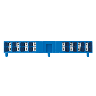 Weidmuller 1173920000 PRV 4 BL 35X15 WS Исполнение: P-серия, Распределительные клеммы, Расчетное сечение: 1.5 мм.кв, Количество уровней: 4, Количество соединений: 16, Цвет: синий, Цвет элементов управления: белый, TS 35 x 15
