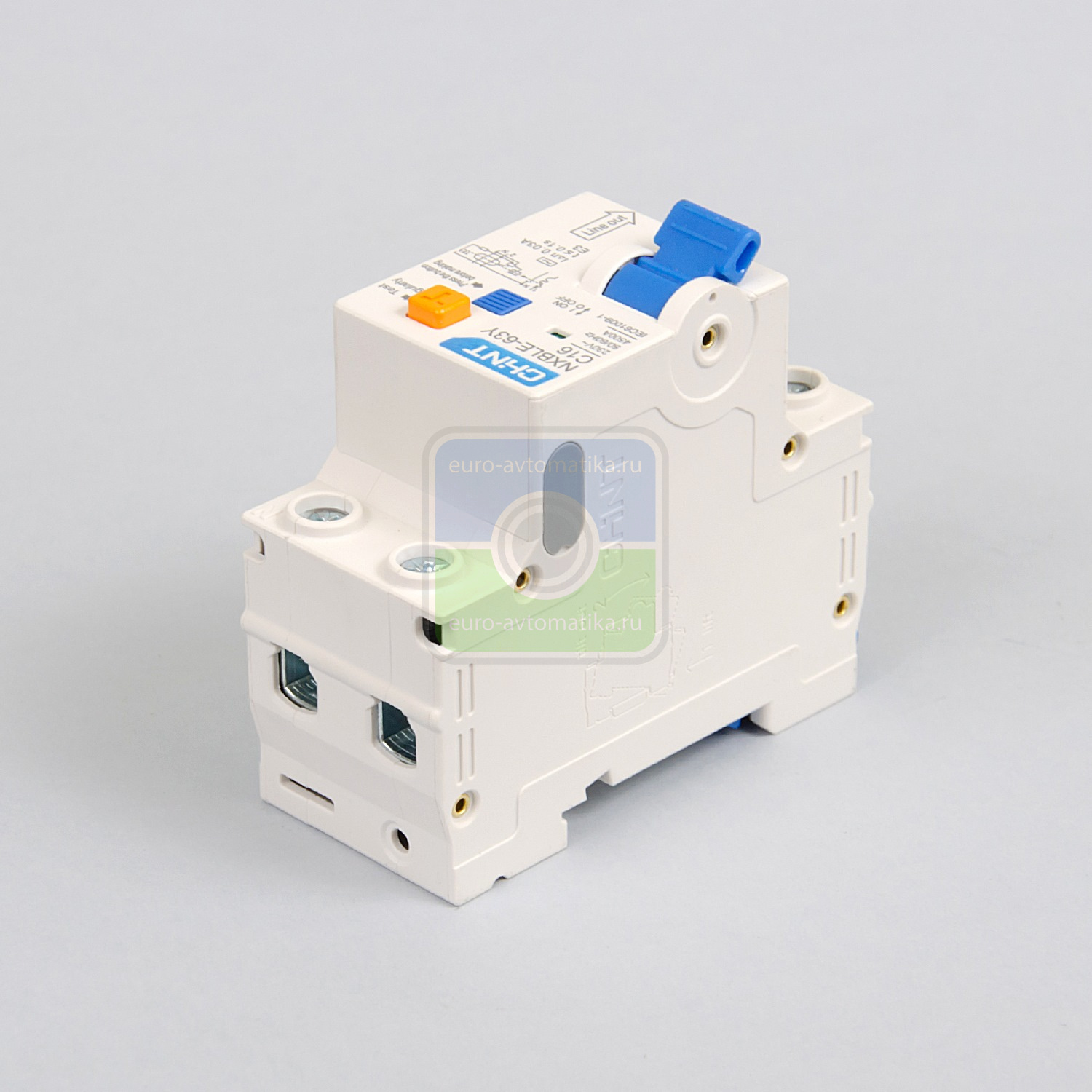 Диф. автомат NXBLE-63Y 1P+N 16А 30mA электронный тип AС, х-ка С, 4,5kA (R)