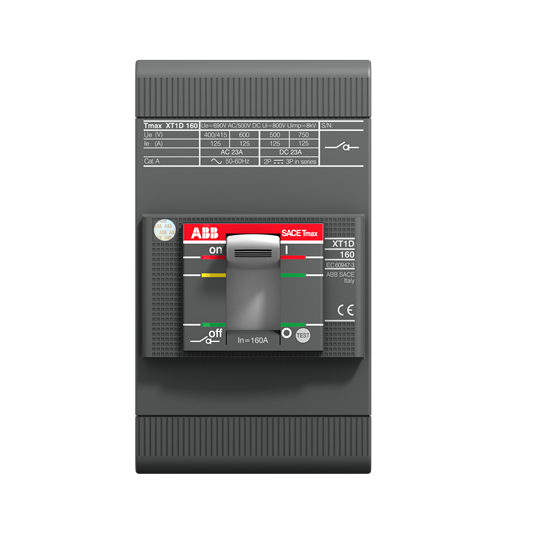 ABB 1SDA068208R1 Выключатель-разъединитель XT1D 160 3p F F