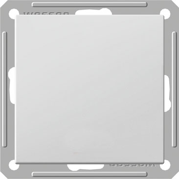 Schneider Electric VS716-158-5-86 W59 1-клавишный ПЕРЕКЛЮЧАТЕЛЬ перекрестный 16АХ, механизм, МАТОВЫЙ ХРОМ