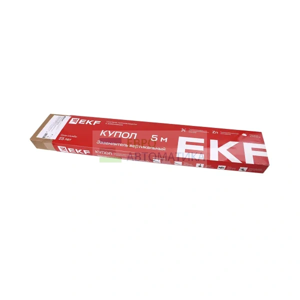 EKF gc-28500 Заземлитель вертикальный безмуфтовый 5 м (5x1000 мм) TDZ EKF