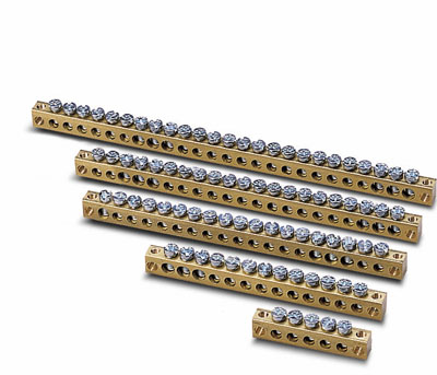 ABB 12532 Шина N+PE с 10отв. 4,5мм и 3отв. 5,6мм