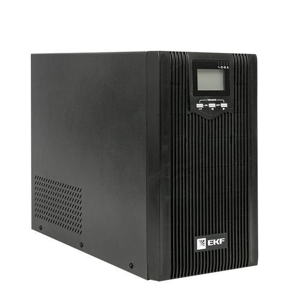EKF PSW-630TB Источник Бесперебойного Питания Линейно-интерактивный E-Power PSW 600 3000 ВА,2400Вт, напольный, c АКБ 4 х 12В_9 Ач,USB,RJ45,3хСE13,3xSchuko
