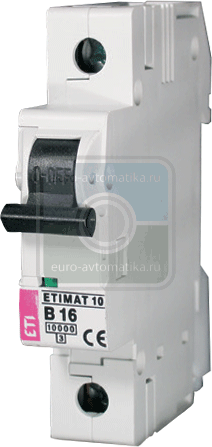 ETI 2121733 Авт. выключатель ETIMAT 10 1p B 125А (15kA)