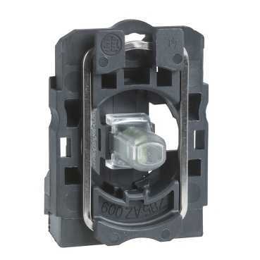 КОРПУС СИГН. ЛАМПЫ, БЕЛЫЙ, ВСТР. LED, 110-120VAC