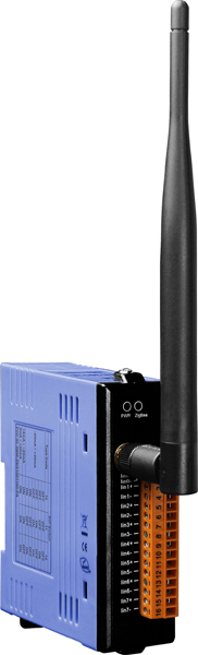 ICP DAS ZT-2017C CR Wireless 8-channle Current Input Module with High Common Voltage Protection (RoHS)(Long Range)