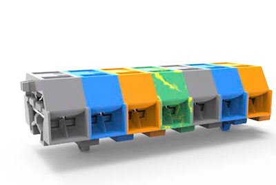 DEGSON 11030000583 WS2.5T-DB-01P-12-00A(H) Клемма пружинная WS, 2.5T мм.кв., непосредственный монтаж, 4С, синий, шт