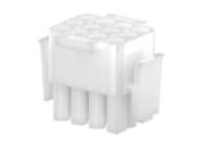 SUPU B11633410-2 Штекер B на печат. плату под обжим 3x4 с контуром против смещения вар. 2, шт