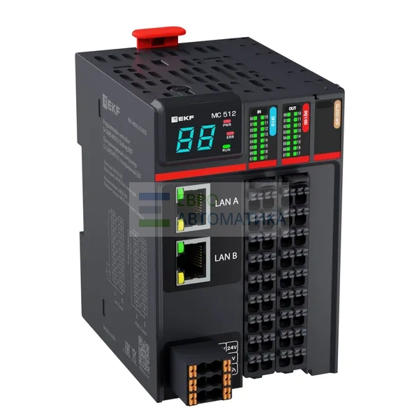 EKF PAC-MC512-D-DCD Программируемый логический контроллер (ПЛК) MC512 токоприемный D-CARD EKF