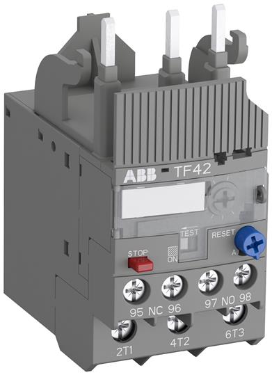 ABB 1SAZ711201R1038 Реле перегрузки тепловое T16-5.7 диапазон уставки 4,2А…5,7А для контакторов типа B6, B7