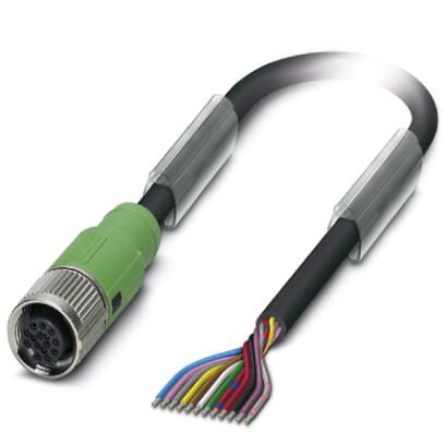 Phoenix contact 1430624 SAC-12P- 3,0-PUR/FS SCO Кабель для датчика / исполнительного элемента Phoenix contact 1430624 SAC-12P- 3,0-PUR/FS SCO Кабель для датчика / исполнительного элемента