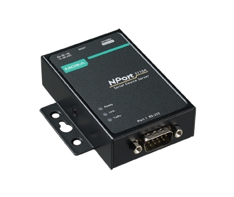 MOXA Сервер NPort 5110A-T 1 Port RS-232 advanced device server,DB9, t:-40/+75