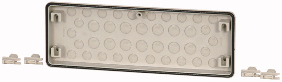 Фланец с пеноризиной 26xM16 , 14xM20 , ВхШхД = 116x329x23 мм (FL4-2)