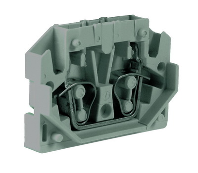 DKC ZHI130 HP.2(Ex)i, мини зажим, проходной 2,5 кв.мм синий