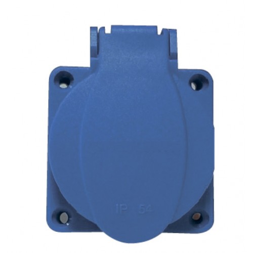 KLEMSAN 670501 Розетка панельная, IP 54;16А; 250В; PAP-LED; PAP P