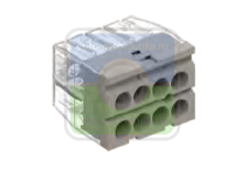 SUPU 522408 Клемма "PUSH-IN" 8-проводная серая, шт