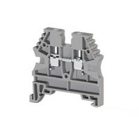 KLEMSAN 304120RP Клеммник на DIN-рейку 2,5мм.кв. (серый); AVK2,5(RP)