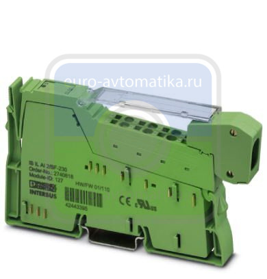 Phoenix contact 2861577 IB IL AI 2/SF-230-PAC Клеммы Inline