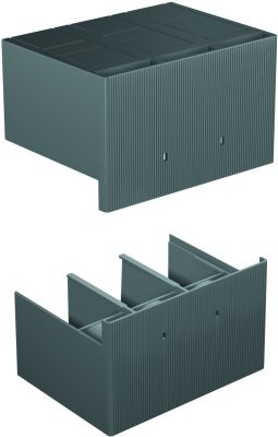 ABB 1SDA054964R1 Комплект защиты для крышек силовых выводов HTC-P T5 3p PROTEC.MITTENS X HTC 6p (комплект из 6шт.)