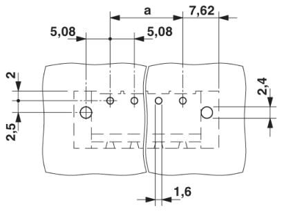 Phoenix contact 1954854 CC 2,5/ 7-GF-5,08 P26THRR88 Разъем печатной платы