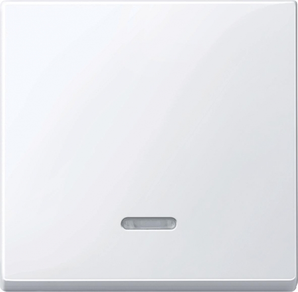 Schneider Electric MTN436025 MERTEN КЛАВИША с окошком д/световой индикации, АКТИВНЫЙ БЕЛЫЙ, SM