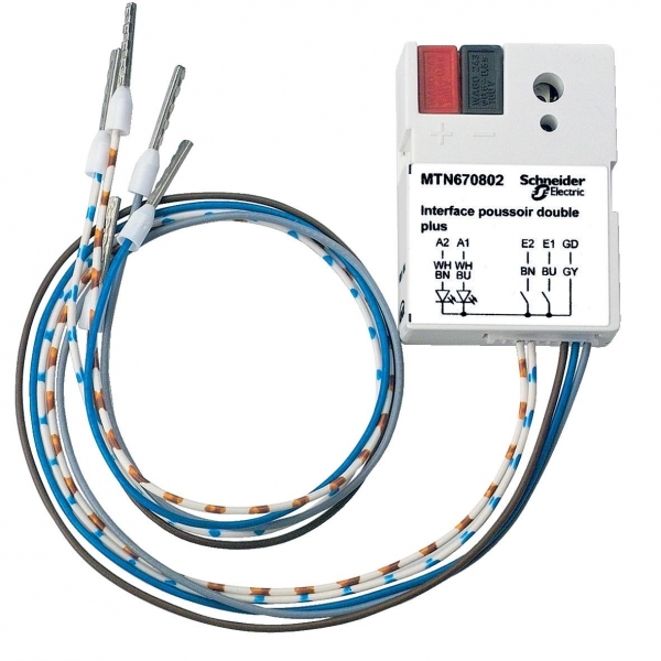 Schneider Electric MTN670802 ИНТЕРФЕЙС ДЛЯ 2-КН. ВЫКЛ PLUS