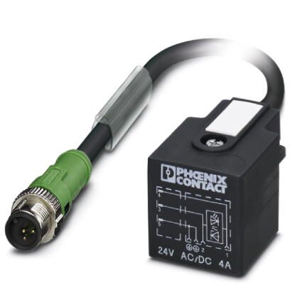 Phoenix contact 1438943 SAC-3P-M12MS/10,0-500/A-1L-Z Кабель для датчика / исполнительного элемента