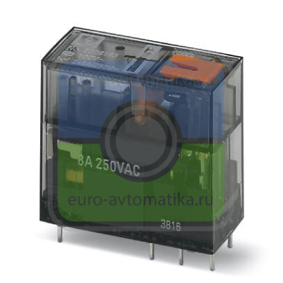 Phoenix contact 2908183 REL-MR-BL-100AC/21-21/MS Одиночное реле