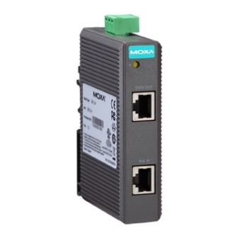 MOXA Сплиттер SPL-24-T IEEE802.3af PoE splitter, max. output 12.95W, t:-40/+75