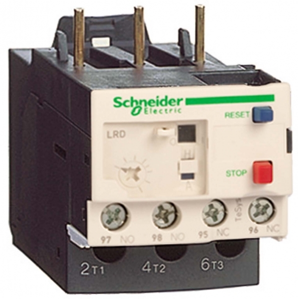 Schneider Electric LRD04 ТЕПЛ. РЕЛЕ ПЕРЕГРУЗКИ 0,40-0,63A КЛАСС10 С ЗАЖИМОМ ПОД ВИНТ