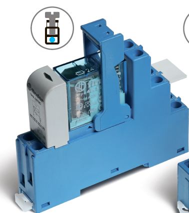 FINDER Интерфейсный модуль, электромеханическое реле; 2CO 8A; контакты AgNi; питание 48В DC (чувствит.); категория защиты IP20; винтовые клеммы; металлическая клипса; LED + диод (арт.485270480050SMA)