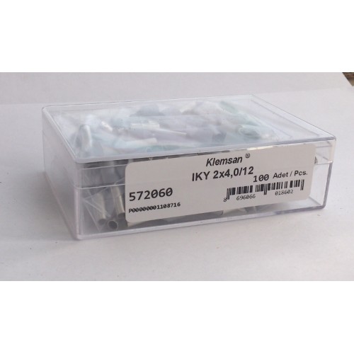 KLEMSAN 572060Z Наконечник изолированный IKY 2x4/12