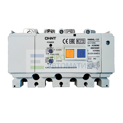 CHINT 449980 Диф. модуль  NM8NL-125 4P RCD1