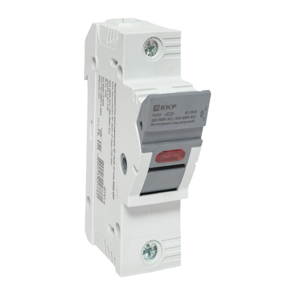 EKF df141-e Предохранитель-разъединитель DF 14х51 1Р (тип ПВЦ) EKF