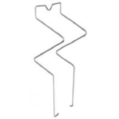 KLEMSAN 820221 CLM/KS-R; Металлическая скоба держатель для колодок KS-R