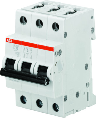 ABB Автомат.выкл-ль 3-полюсной S203M D2 (2CDS273001R0021)