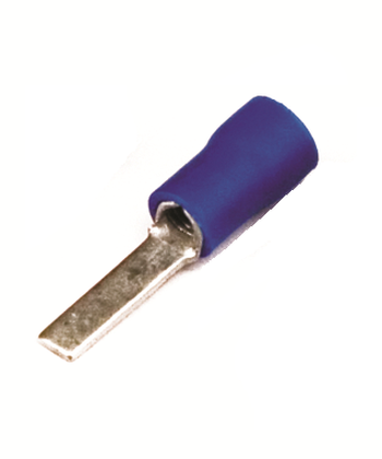 DKC 2B11LP Наконечник с плоским штифтом с изолир.фланцем 1,5-2,5 кв.мм 2,5х17 мм(НШПИ)