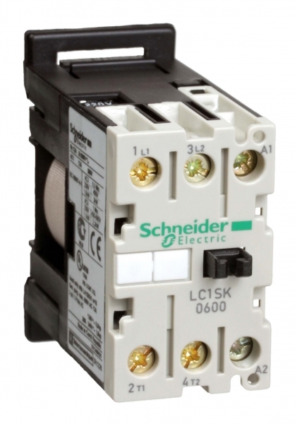 Schneider Electric LC1SK0600U7 КОНТАКТОР МИНИ SK 2P AC3 3P, 6 А, 240V 50/60 ГЦ,