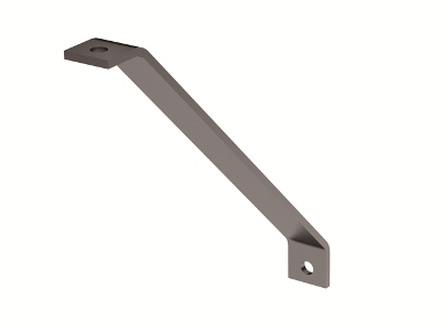 DKC BMU6020HDZ Укосина для консолей и подвесов, 200 мм, горячеоцинкованная